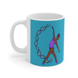 Dancing is in our DNA Mug - Teal