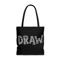 DRAW Doodles Tote Bag - Black