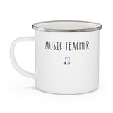 Music Teacher Enamel Mug
