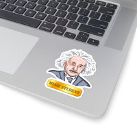 Einstein Music Student Sticker