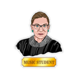 RBG Music Student Sticker