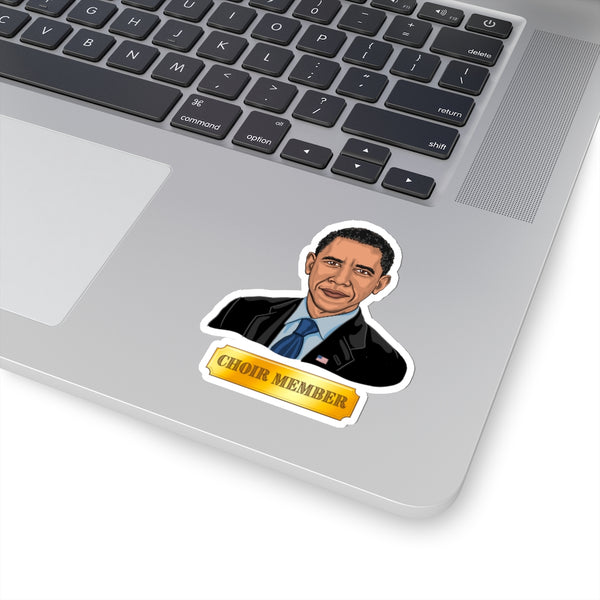 Barack Obama Choir Member Stickers